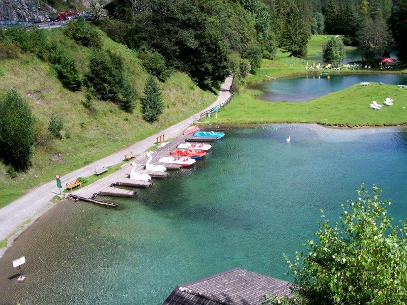 Tretbootfahren am Fernsteinsee